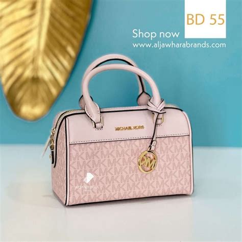 Michael Kors Mini Duffle Bag Blush Aljawhara Brands