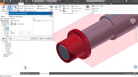 Inventor Tutorial Inserting Pins Youtube