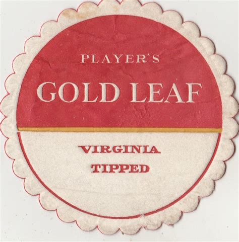 Gold Leaf Cigarettes Players Flickr