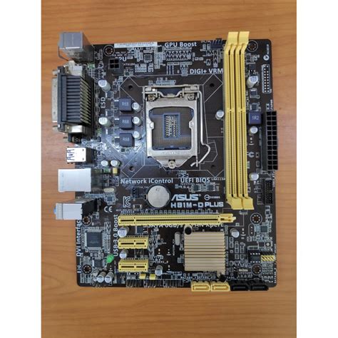 MAINBOARD เมนบอรด 1150 ASUS H81M D PLUS มอสอง Shopee Thailand