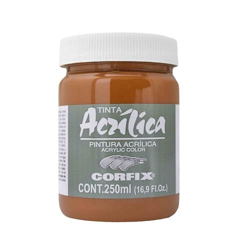 Tinta Acr Lica Corfix Ml Cor Terra Siena Natural G