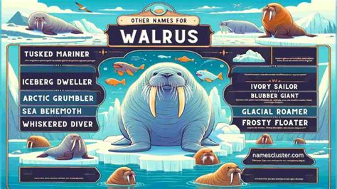 260+ Famous Cute Male Female Walrus Names