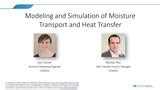 Simulating Moisture Transport And Heat Transfer In Comsol Multiphysics