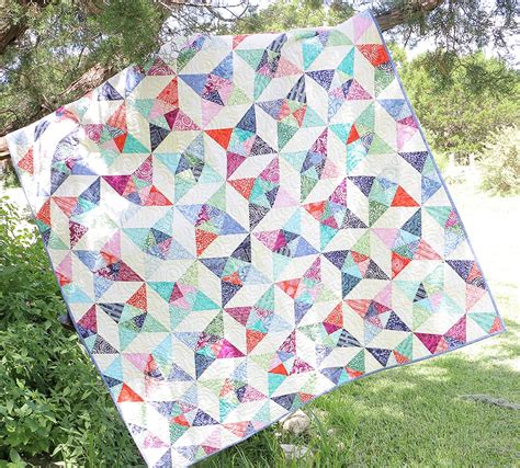 Crafts Summer Breeze Quilt Pattern Pieced LB Sewing Tools Supplies