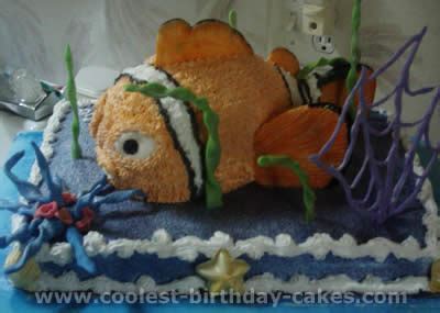 Cool Homemade Finding Nemo Picture Cakes And How To Tips