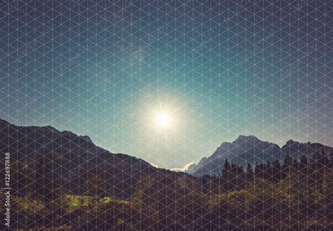 Grid Overlay Effects Stock Template | Adobe Stock