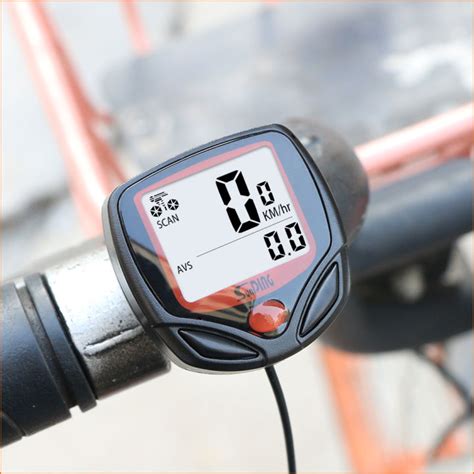 SUNDING Stopwatch SD 548B 548C Wired Bike Speed Meter Wireless Bike