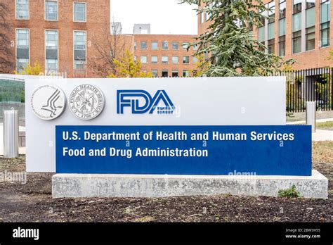 federal drug administration building  res stock photography