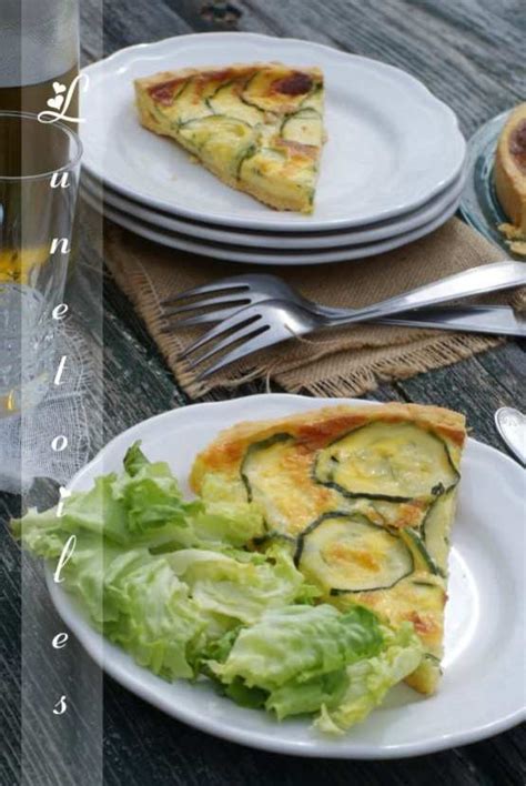 Quiche Fine Aux Courgettes Et Chevre Amour De Cuisine