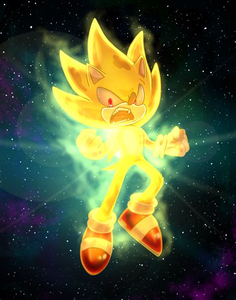 Super sonic...IN SPACE!!! by 5catsonebowl on DeviantArt