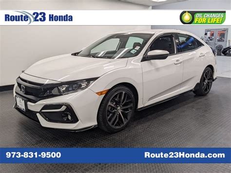 Certified Pre Owned Honda Civic Sport D Hatchback In Pompton