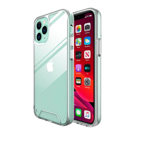 Funda Case Para Iphone 13 Pro Max Space Antishock Transparente 100