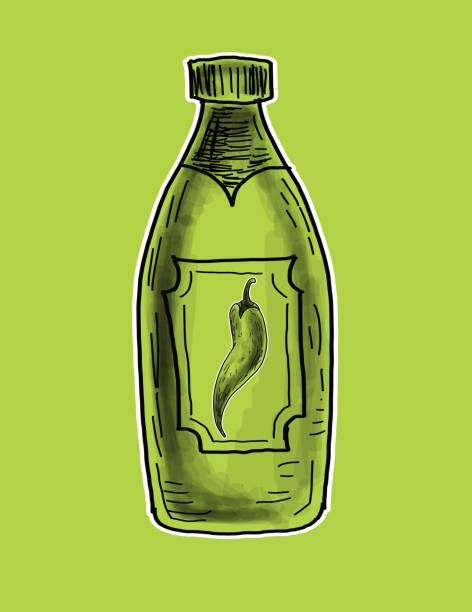 70 Hot Sauce Bottle Sketch Stock Illustrations Royalty Free Vector Graphics And Clip Art Istock