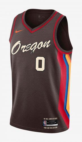 Portland Trail Blazers Jersey History - Basketball Jersey Archive