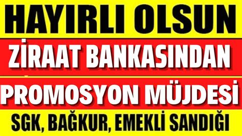 EMEKLİNİN PROMOSYONLARI ARTTI EN YÜKSEK MİKTARI ZİRAAT BANKASI VERİYOR