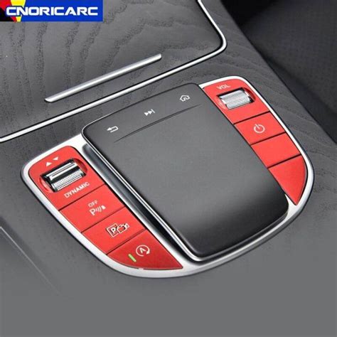 Car Center Console Multimedia Mouse Switch Button Sequin Sticker Trim