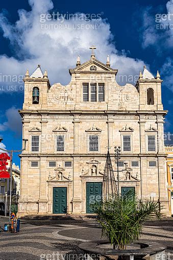 The Primacial Cathedral Basilica Of Salvador In Salvador Da Bahia