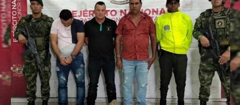 Tres Presuntos Cabecillas Del Clan Del Golfo Fueron Capturados En Córdoba