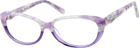 Purple Acetate Full Rim Frame 1837 Zenni Optical Eyeglasses