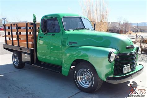 1948 Chevy 3600 Flatbed Truck Reserved Lowered