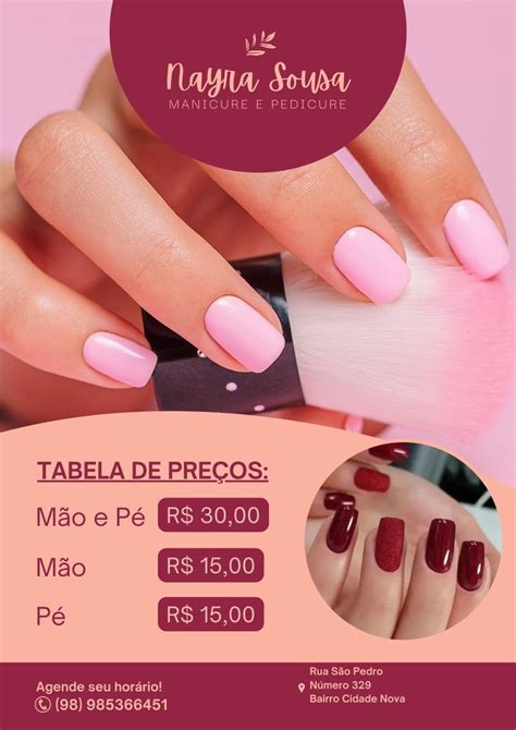 Pin Em Decoracion Cuadros Manicure E Pedicure Pre Os De Manicure