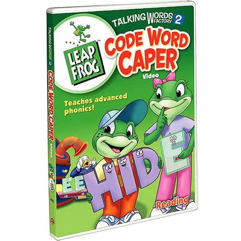 Talking Words Factory Vol 2 Code Word Caper DVD Walmart