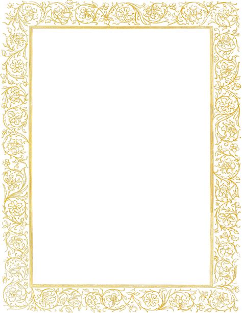 Golden Border Design