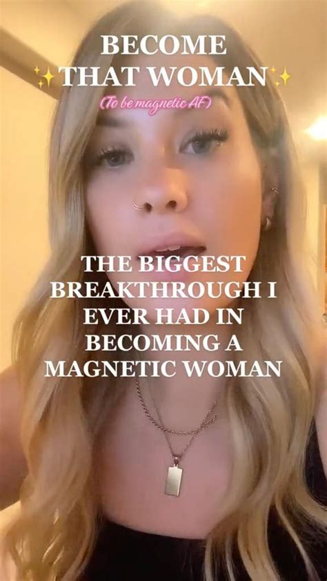 How To Become A Magnetic Woman To I Attract Whatever I Want Confident