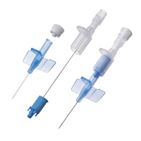 Safety Intravenous Catheter With Wings Without Injection Port