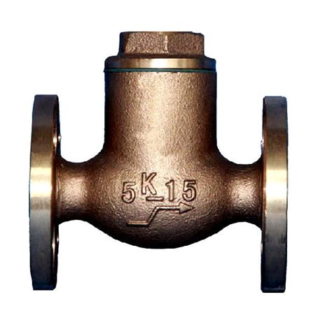 Marine Valve F7356 JIS 5K Bronze Lift Check Valve Seastarmarine