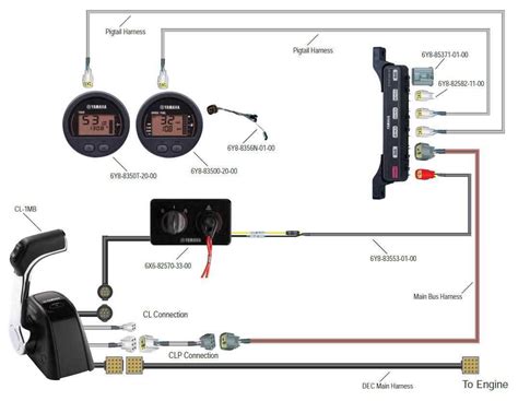 Wiring Diagram For Yamaha 6y8 Multifunction Meter