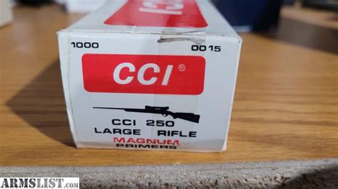 Armslist For Sale Cci Large Rifle Magnum Primers