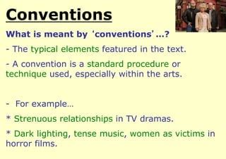 codes conventions