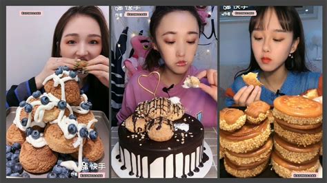 ASMR MUKBANG DESSERT COMPILATION 🍰 - YouTube