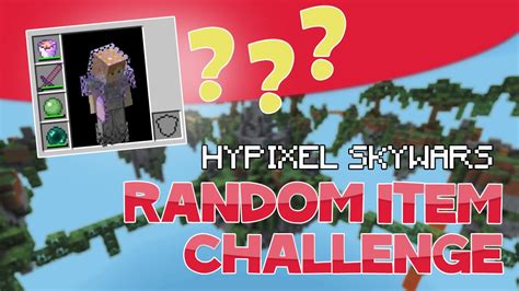 The Random Item Tp Challenge Hypixel Skywars Youtube