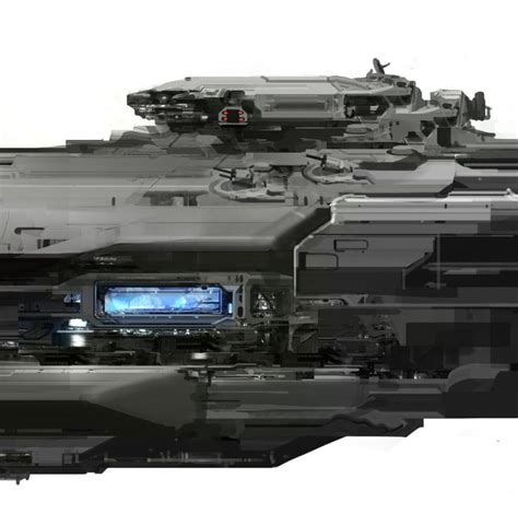 Sparth Forward Unto Dawn Spaceship Halo Microsoft Concept