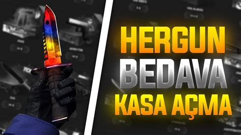 Cs Go Bedava Skin Alma Her G N Bedava Kasa A Ma Csgo Youtube