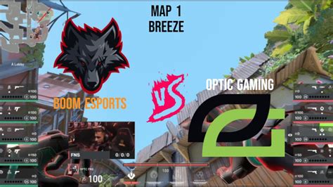 Boom Esports Vs Optic Gaming Map 1 Breeze Vct Champions Istanbul