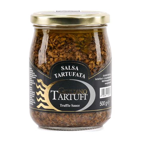 Truffle And Mushroom Tartufata Sauce In Bulk Packaging Giuliano Tartufi