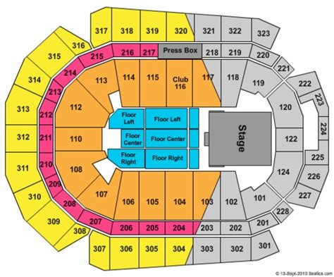 Wells Fargo Arena Seating Chart Wwe Cabinets Matttroy