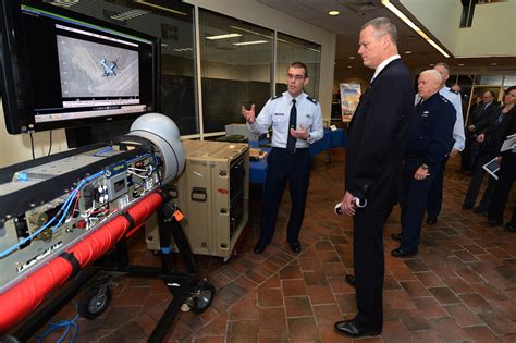 Mass Governor Charlie Baker Visit Hanscom Air Force Base Article Display