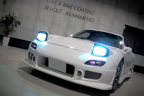 施工ギャラリー マツダ Rx 7 スピリットr（2002年） 熊本で車・バイクのガラスコーティングならリボルト熊本