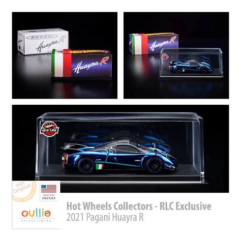 Jual Hot Wheels Collectors RLC Exclusive 2021 Pagani Huayra R Shopee Indonesia