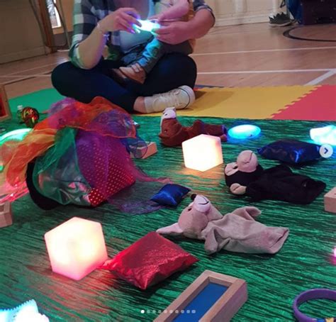 Sensoryclarters Using Some Of Our Resources In Their Baby Sensory