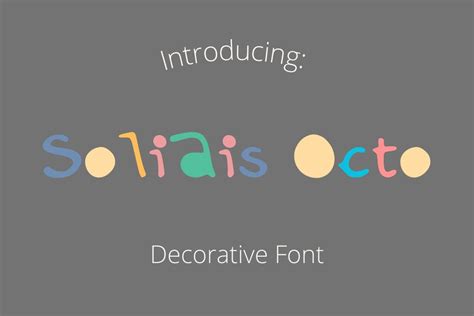 Solidis Octo Regular Font Xfontspro