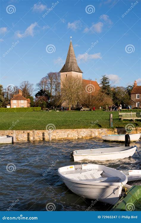 BOSHAM, WEST SUSSEX/UK - January 1 : Bosham Bathed in Winter Sun ...