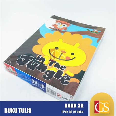 Jual BUKU TULIS DODO 38 LEMBAR Shopee Indonesia