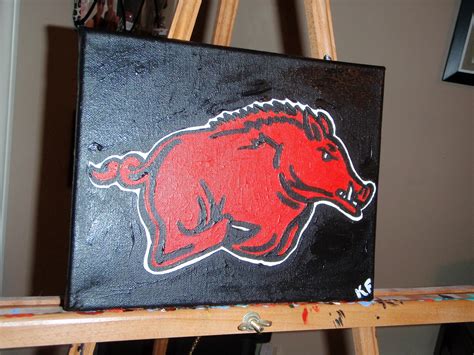 Kara S Kustom Art Razorback Paintings