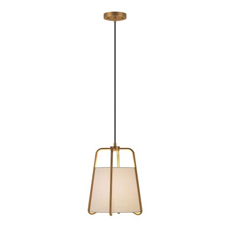 Hailey Home Marduk Brass Traditional Seeded Glass Cylinder Medium Hanging Pendant Light Pd0072