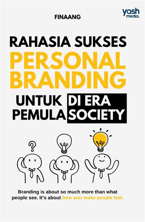 Jual Buku Rahasia Sukses Personal Branding Untuk Pemula Di Era Society